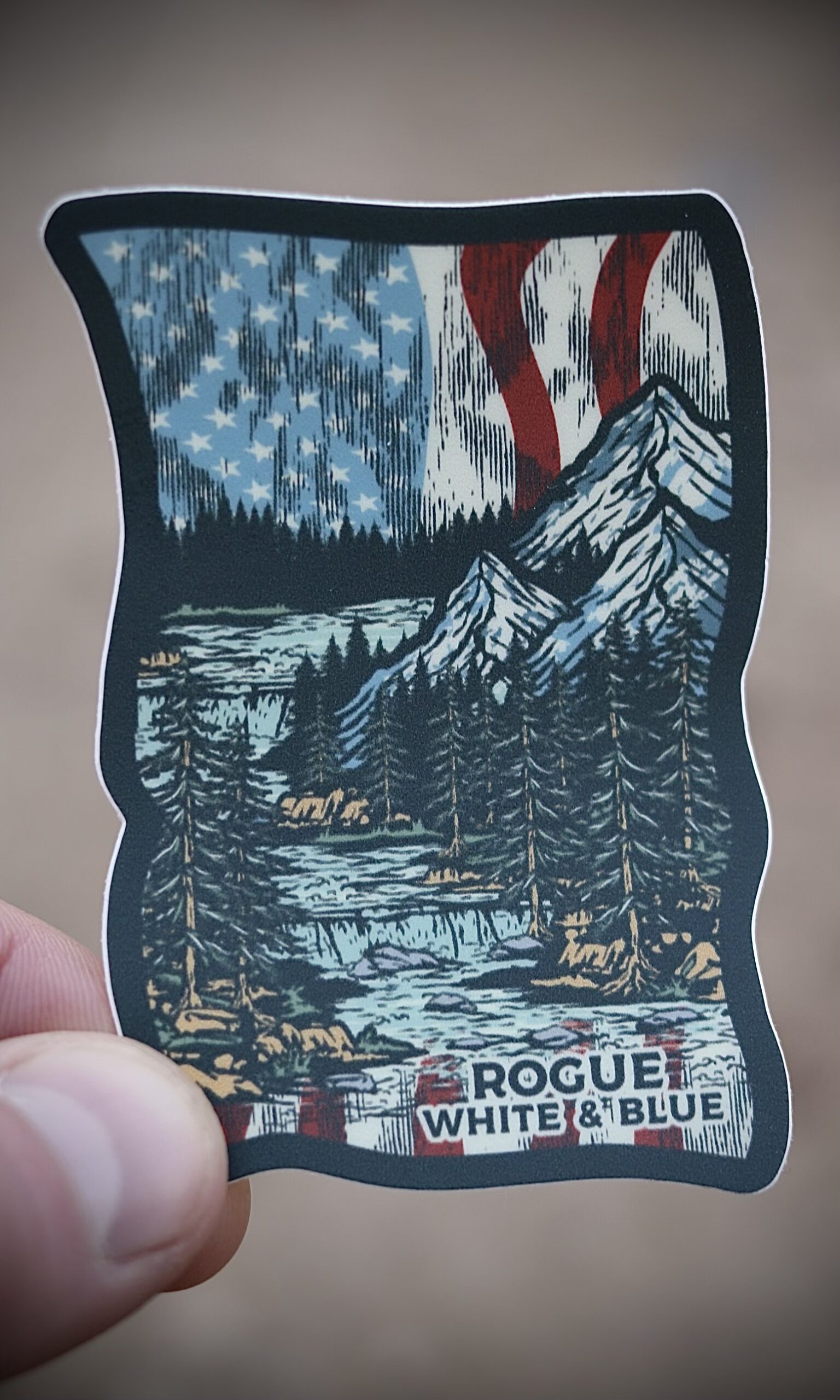 Liberty River Sticker